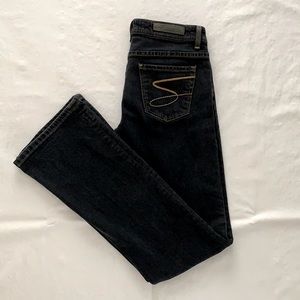 Seven7 Flare Jeans. Size 30. Dark wash